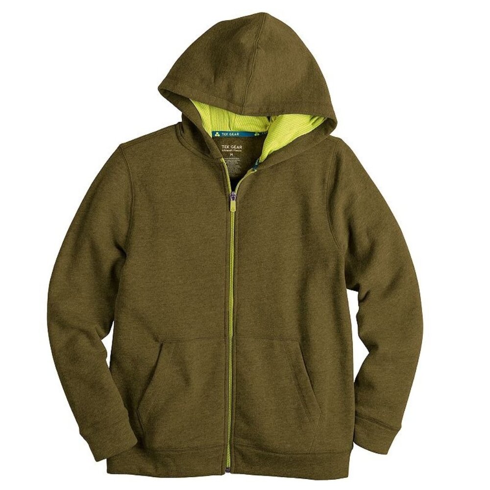 Tek Gear® Ultrasoft Full-Zip Hoodie M 10/12